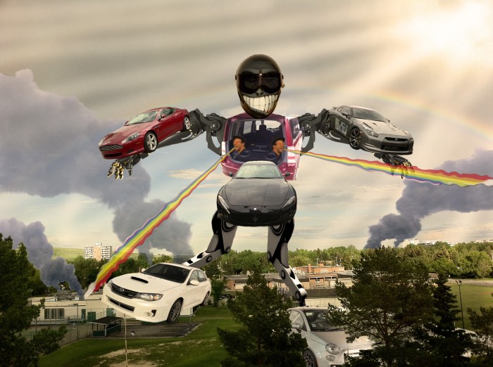 Surreal photoshop manipulation 