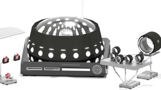 Vaprour ware console for my Nmed 3030 3Ds Max class